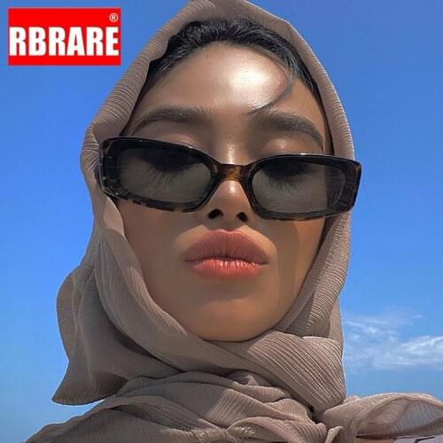 RBRARE Cat Eye Sunglasses Women Square Sun Glasses for Women Luxury Brand Designer Sunglasses Retro Oculos De Sol Feminino