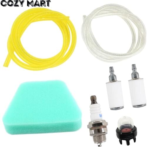 Air Filter Fuel Line Filter Primer Bulb Spark Plug For Craftsman Poulan PP335 PPB100 P3314 P4018 PP4218 Trimmer 530069216