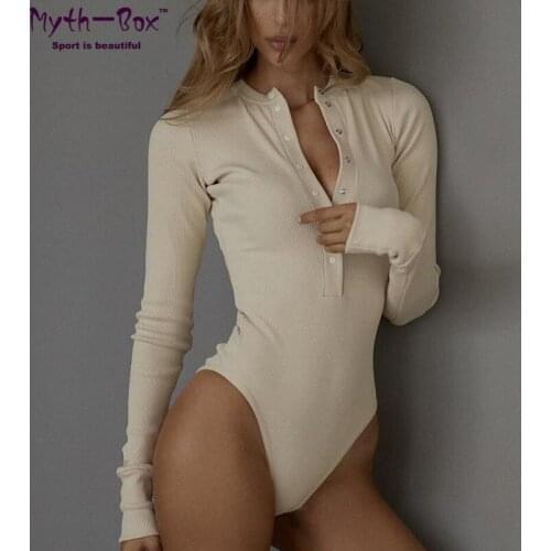 Women Solid Body Suits One Piece Swimsuit Quick Dry Bottoned Jumpsuits Long Sleeves Swimwear Slim Romper Sexy Bath Swim Bodysuit