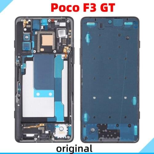 LCD Frame Bezel Plate for Xiaomi POCO F3 GT Mobile Phone Front Bezel Plate Middle Frame Housing Parts