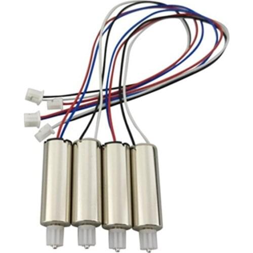 4PCS Motor For E58 S168 JY019 Folding Quadcopter Aircraft Spare Parts