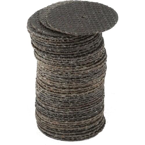 50pcs 32mm Double Sided Cutting Discs Resin Fiber Cut Off Wheel Discs For Rotary Grinding Abrasive Tools Dremel Accessories