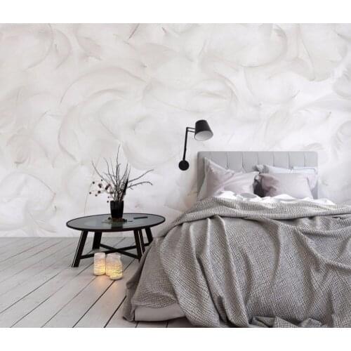 Abstract White Marble 3D Photo Wall Murals for Living room Marble Wallpaper 3d mural sticker