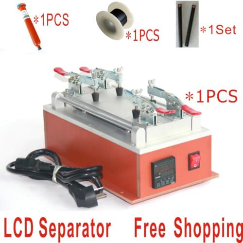 Free shipping HT-F407Touch screen Lcd separator machine screen glass seperator machine for iphone samsung S3 S4 Glass