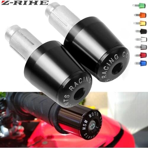 CNC 22MM Handlebar Grips Handle Bar Cap End Plugs For Ducati M1100 400/620/695/797/821/796/696 MONSTER /S/EVO/MTS