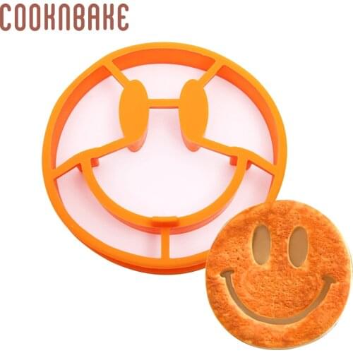 COOKNBAKE owl Silicone Egg mold smile face Pancake Maker Nonstick Cooking Tool Cheese Egg ring breakfast pastry mold DIY cook