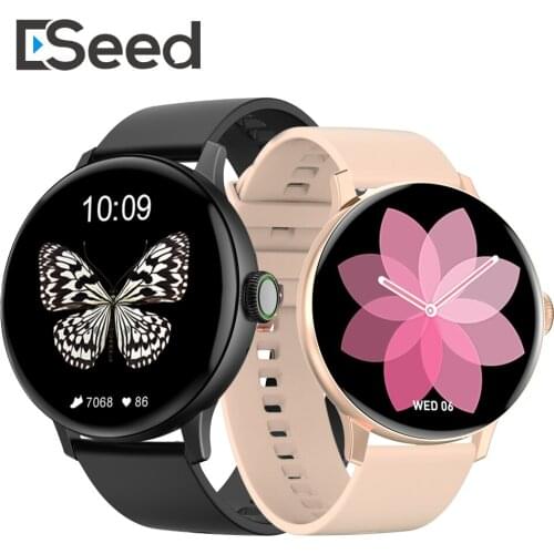 Eseed Women Men Smart Electronic Watch DT2+ BT Call Breathing training Digital Watches Full Touch Sport Fitness smartwatch