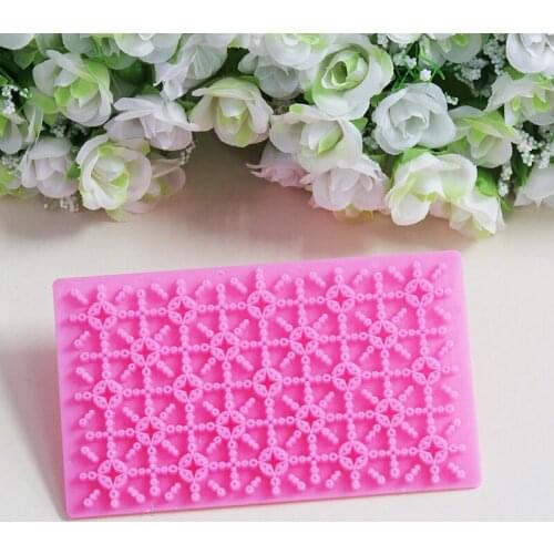 Petal Quilt Embosser Molds Cookie Biscuit Fondant Mold Cake Decorating Tools Sugarcraft Cake Decoration Tool Kitech Cupcake DIY