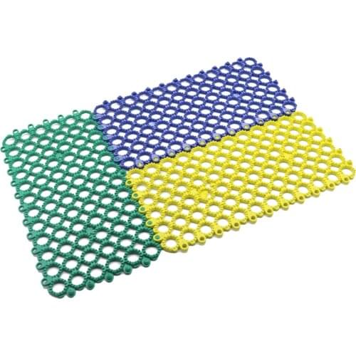 3 Colors PVC Stitching Foot Mats Pet Mats Rabbits Guinea Pig Prevention Foot Dermatitis Mat Pet Supplies 1 Pcs