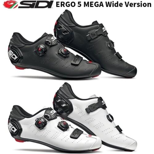 2019 Sidi Ergo 5 Carbon Mega Road Lock shoes Shoes Vent Carbon Road Shoes cycling shoes bicycle shoes
