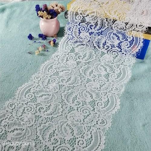 TD2987 21cm Elastic eyelash lace lace eyelash lace accessories for womens underwear