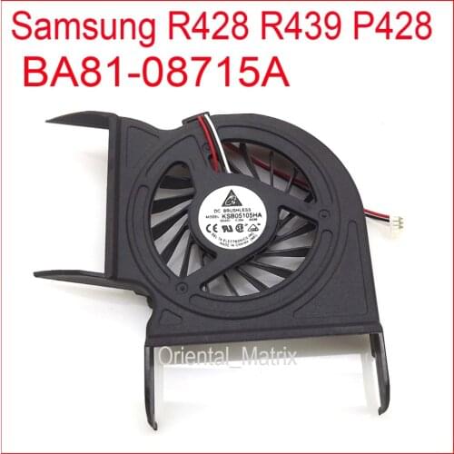 Free Shipping New KSB05105HA-8G99 For Samsung P428 R428 R439 BA81-08715A Laptop CPU Cooler Cooling Fan