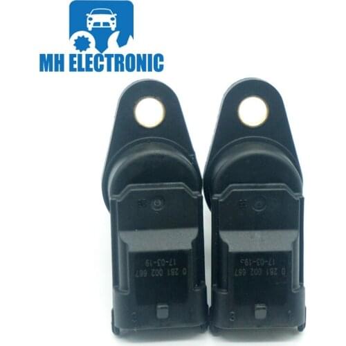 MH ELECTRONIC 2pcs/lot Camshaft Position Sensor 5140332AA 0281002667 for Opel Vauxhalll for Volvo Romeo for Chrysler for Jeep