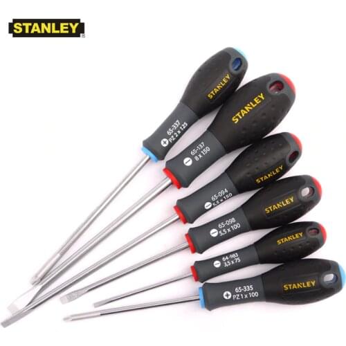 Stanley 6-pcs slotted and pozidriv combination professional screwdriver set FatMax screwdriver kits big handle fastening tools