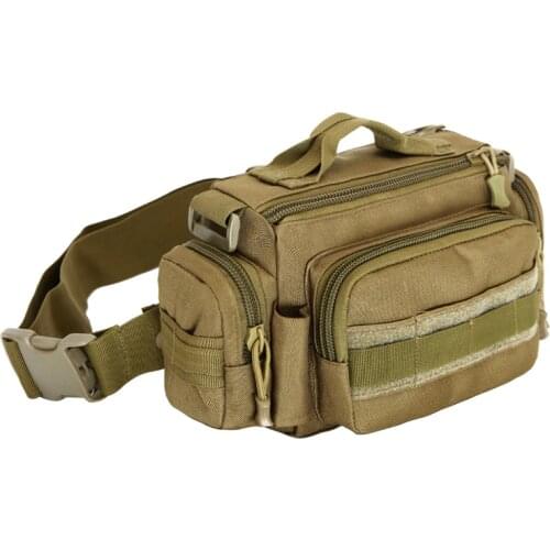 Military enthusiasts nylon waterproof waist bag mens and womens chest bag 3 p SLR camera travel Mens bags Free shipping