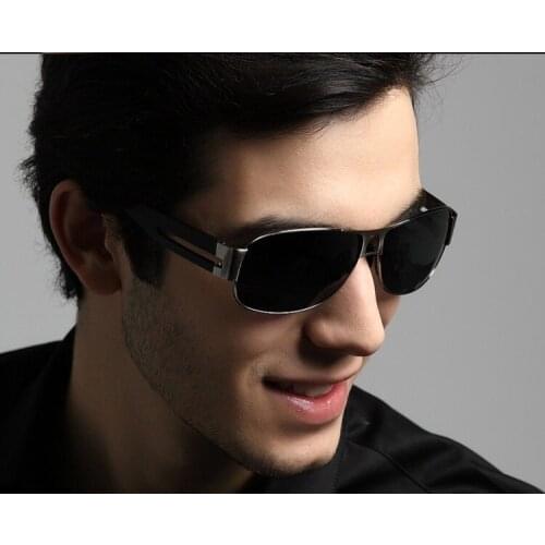 Hot Polarized Sunglasses Polaroid Glasses Side Window Design Driving Sunglass Anti-UV Oculos De Sol Masculino Pesca 8459