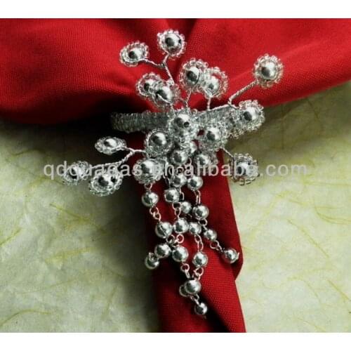 Aliexpress sold beaded wedding napkin ring