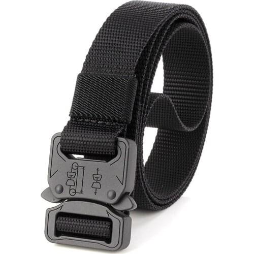 SWAT Military Equipment Knock Off Army Belt Mens Heavy Duty US Soldier Combat Tactical Belts Sturdy 100% Nylon Waistband 4.5cm