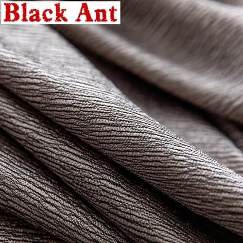 Modern Curtain Stripe for Living Room Natural Fabric Kitchen Drape Window Screen Blinds Custom Balcony X044 #40