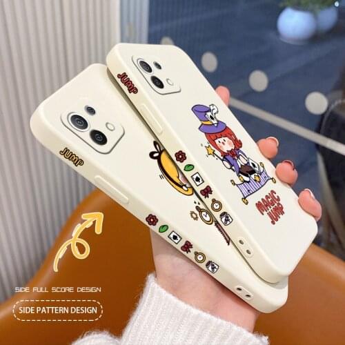 Unique Mad Hatter Girl Phone Case For Xiaomi Mi 11 10T 10 lite 9T Note 10 Redmi Note 10 9 9T 8 8Pro 7 7Pro 9 9A K40 K30 Cover