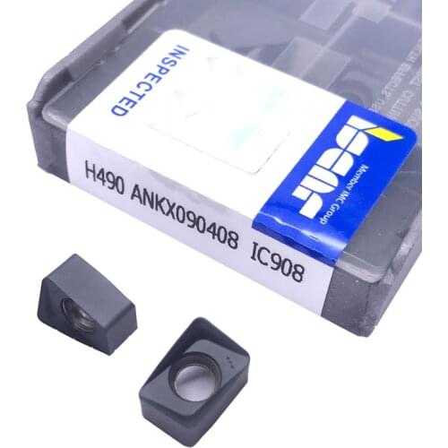 H490 ANKX090408 high quality for Steel stainless steel processing carbide cutting blade heavy-duty milling CNC machine