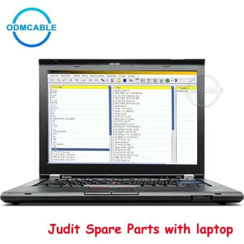 Spare Parts Catalogue forklift software with T420 laptop ECP JETI jungheicrich judit forklift diagnostic scanner