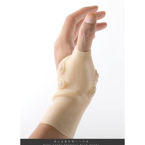 1Pair Magnetic Therapy Gel Wrist Glove Thumb Corrector Hand Tenosynovitis Pain Relief Arthritis Pressure Correction Support