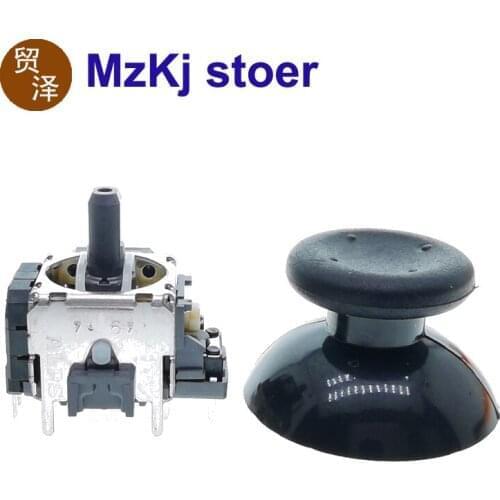 10PCS Original Japan ALPS RKJXV1224005 For Game console PS4 handle rocker potentiometer 3D joystick B10K with cap switch