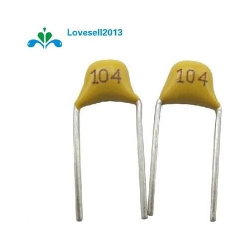 100Pcs NEW 0.1uF 104 50V Monolithic Ceramic Chip Capacitor 100% Origin