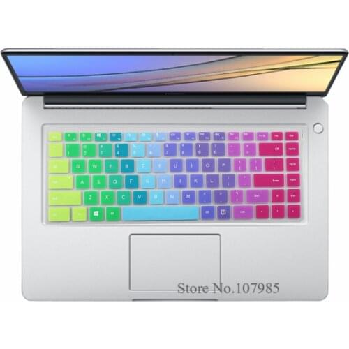 Laptop Keyboard Cover Protector Skin For Huawei Matebook D 15.6'' Notebook model PL-W29 PL-W09 PL-W19 15 inch 2017 2018