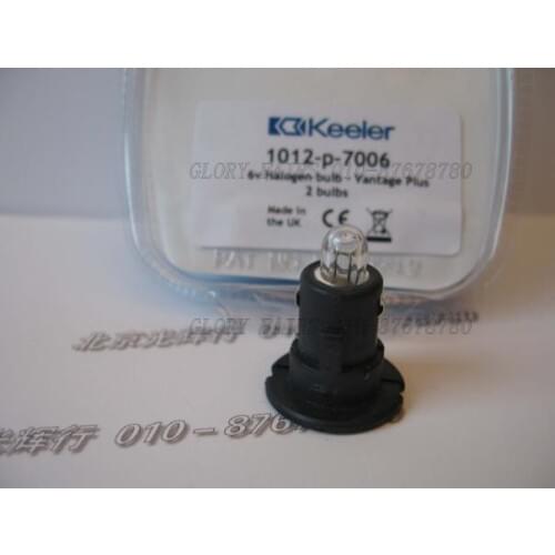 2pcs,Keeler 1012-P-7006 Vantage HAL bulb 6V amp,1012P7006