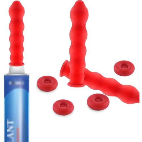 50 Pcs Caulking Gun Nozzles For Seal Caulking Tubes Glass Glue Saver Sealer Latex With Good Elastic Easy To Operate Flexible