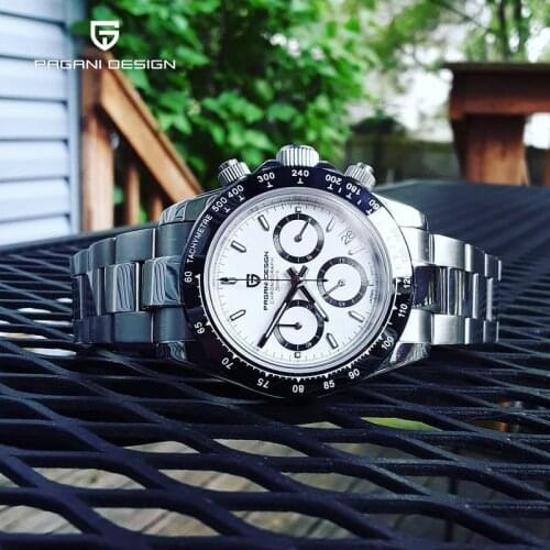 PAGANI DESIGN New Watch Men Luxury Brand Fashion Sports Quartz Watch For Men Japan Movement VK63 Stainless Steel Orologio Uomo