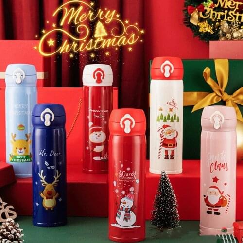 Cartoon Christmas New Creative Thermos Cup Stainless Steel Custom Wholesale
