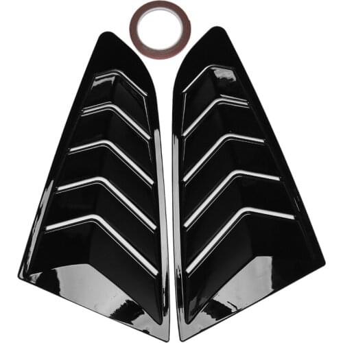 Side Window Louvers for Ford Mustang 2015-2017 Car Exterior Accessories