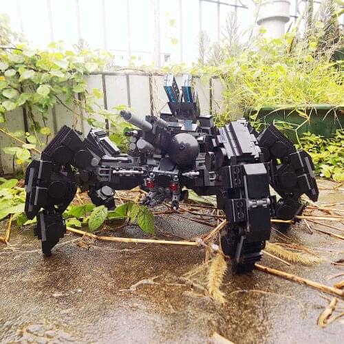 2019 Kennie New Arrive Personal diy Multi-legged mech, tarantula, spider Blocks building toys Action Figure for children gifts