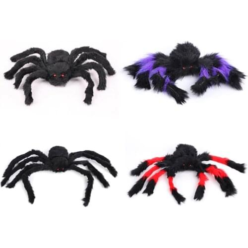 Halloween Spider Realistic Hairy Spider Party Spider Halloween Prop Halloween Party Decor