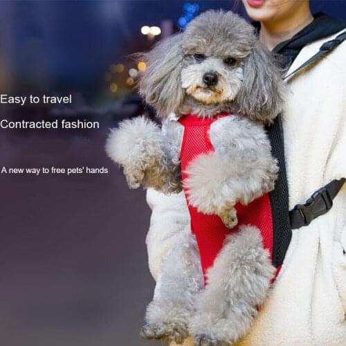For Small Breeds Dogs Pets Chest Backpack Carrier For Dogs Travel Go Out Transportation Portable Ventilation Dog Accessories