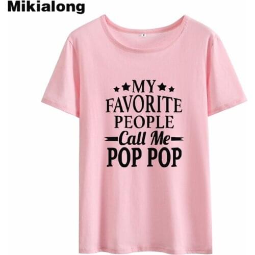 Mikialong My Favorite People Funny T Shirts Women 2018 Summer Harajuku Tumblr T-shirt Women Cotton Short Sleeve Tee Shirt Femme
