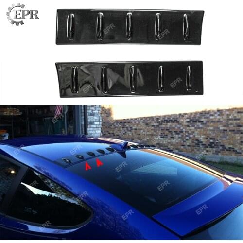 FRP Roof Vortex Generator For Hyundai Veloster Glass Fiber Splitter 2Pcs (All Model) Tuning Trim Accessories For Veloster
