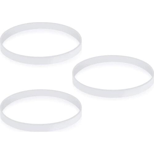 3PCS Seal Rubber Seal Spare Seal Spare Part Compatible for Nutri Ninja 6/7 Fins Blade Blender Mixer (Ø 10cm)