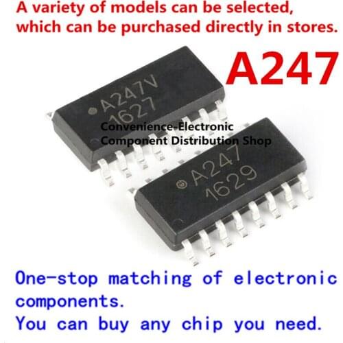 5PCS/Pack A247 ACPL-247V ACPL-247-500E A247V SOP-16 new original