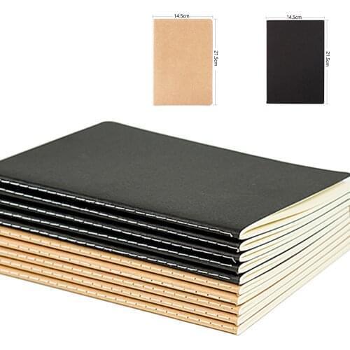 Retro Sketchbook For Drawing Kraft Paper Notebook Sketch Painting Diary Journal School Student Note Pad Book Memo Sketch Pad