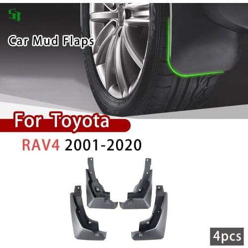 Fender for Toyota RAV4 XA20 XA30 XA40 XA50 2001-2020 Mud Guard Flap Splash Flaps Mudguards Car Mud Flaps Accessories XA 30 40 50