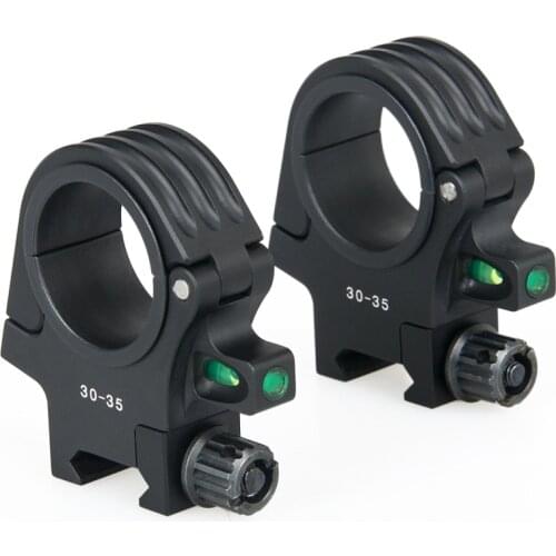 Canis Latrans 6082 Aluminum 30-35mm Scope Mount with Bubble Level for Outdoor Sport Hunting HK24-0158