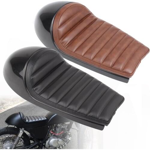 Mototcycle Retro Cafe Racer Hump Driver Seat Rear Seat Cowl Cover For Scramblers Cruiser Bagger Naked Chopper CB GT650 Universal