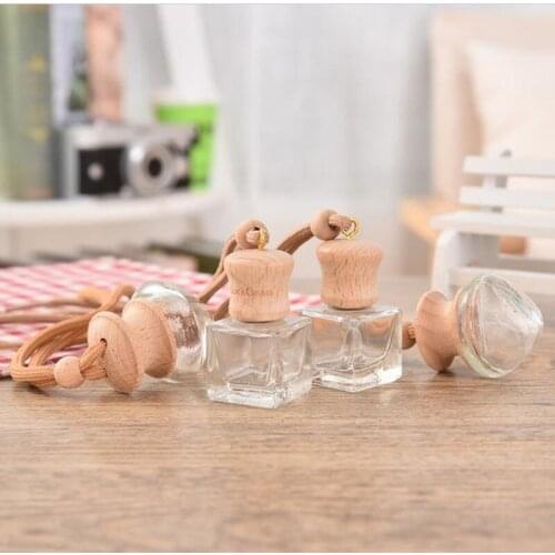 Perfume pendant empty bottle Car perfume Essential oil bottle vehicle Rearview mirror Hanging ornaments Articles empty F20172144