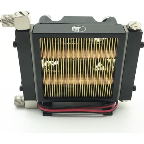 Hydraulic Mini Heat Sink Full Copper Tube and Palisades Radiator for 1/12 1/14 RC Excavator Bulldozer Load Car Upgrade Parts