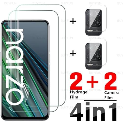 HD Hydrogel Film For Realme Narzo 30 5G 6.5" Screen Safety Protective Film For realmi gt neo gt 5g realme 8 7 pro Lens Protector