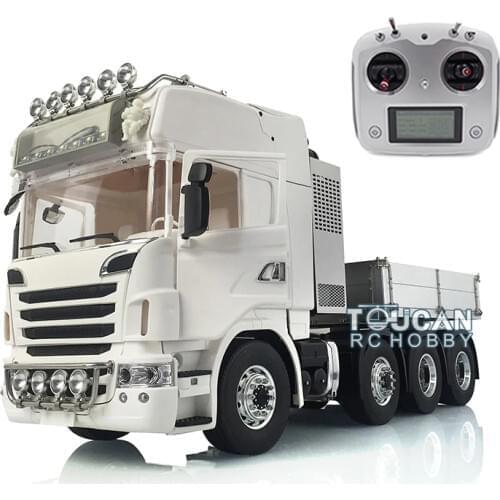 1/14 LESU 8*8 Metal Chassis Trcuk Hopper DIY Hercules Sca R730 Cabin Tractor THZH0954